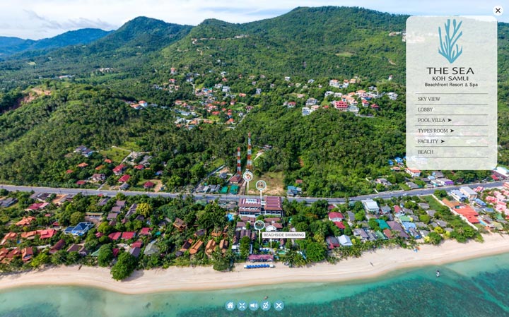 The Sea Koh Samu – 360 Virtual tour