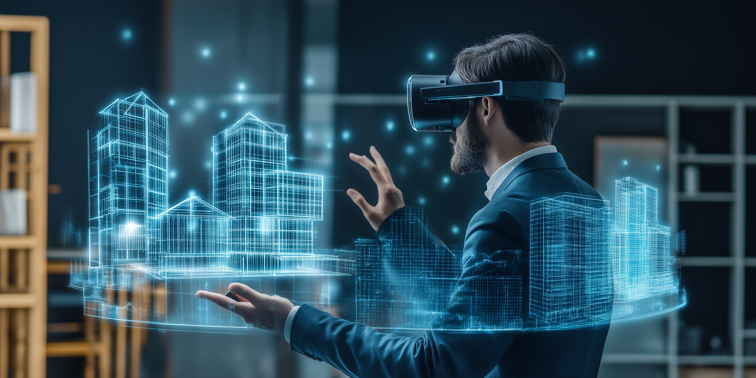 Read more about the article การใช้ประโยชน์จากเทคโนโลยี Virtual reality (VR) ในธุรกิจอสังหาริมทรัพย์