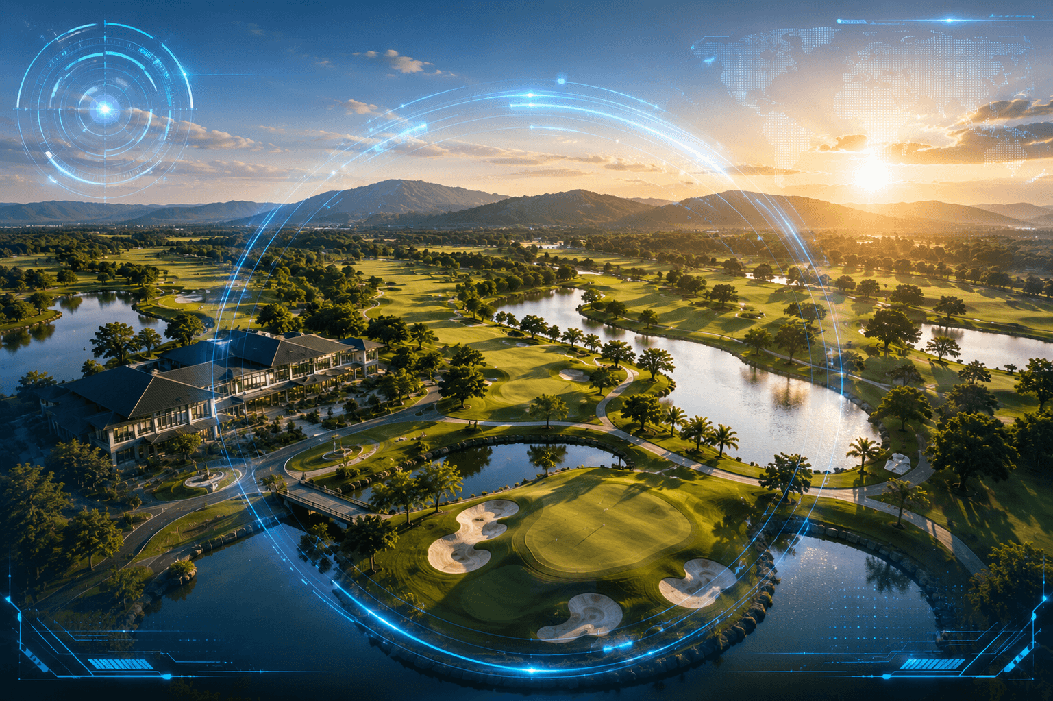 บริการถ่ายภาพ Virtual Tour สนามกอล์ฟ 360 องศา เห็นบรรยากาศจริงครบทุกหลุม
