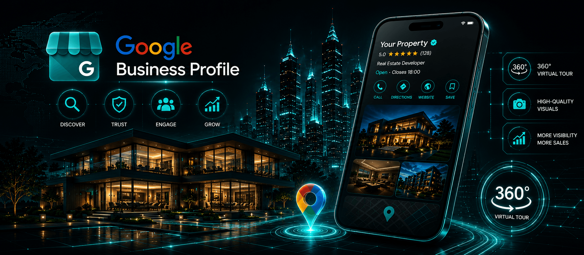 รับทำ Google Maps และ Google Business Profile โปรโมตธุรกิจอสังหาฯ