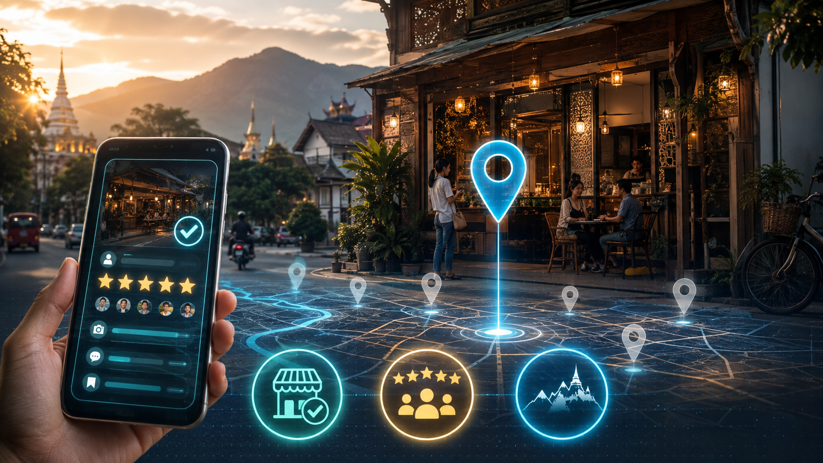 Read more about the article ดันธุรกิจเชียงใหม่ติดหน้าแรก Google Maps ด้วย 3 เทคนิค Local SEO