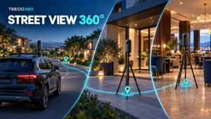 ถ่าย Google Street View แบบรถวิ่ง ถ่ายเป็นจุด และภายใน เลือกแบบไหนดี?